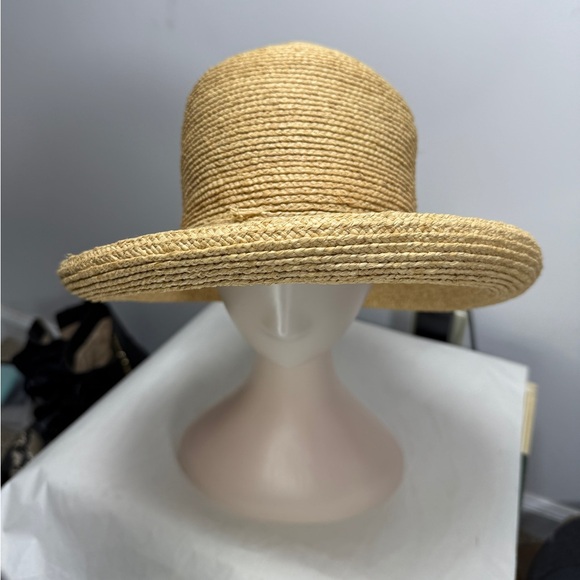Helen Kaminski Australia Natural Raffia Round Rim Hat main image 10